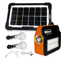 Kit estación de carga solar con 2 ampolletas LED - BugaStore