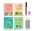Set de cuadernos mágicos de caligrafía Montessori con lápiz mágico y recargas de tinta