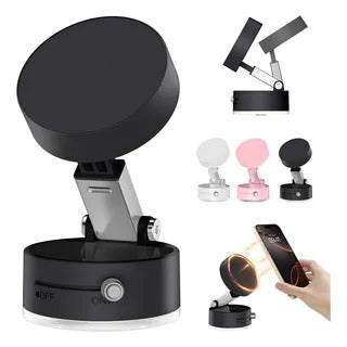 Set de 2 soportes magnéticos universales para celular con rotación 360°